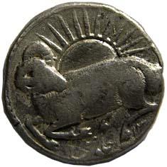 MUGHALS,Jahangir silver zodiacal rupee