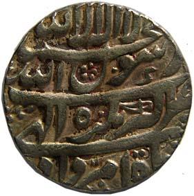 MUGHALS,Shah jahan silver rupee
