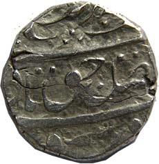 MUGHALS,Farrukhsiyar silver rupee