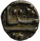 BUNDI,Shah alam 2 silver 1/8 rupee