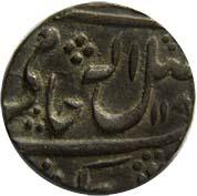 GWALIOR,Ujjain mint silver ½ rupee