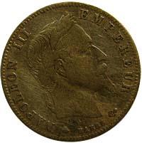 France napoleon 3 gold 5 francs