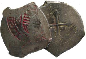 Spanish riyal silver