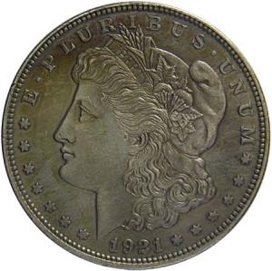 USA Ssilver morgan dollar