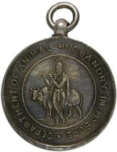 Mysore silver medal of department of animal husbandry