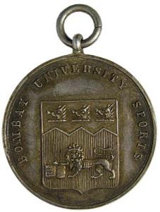 Bombay University Medal silver SPORTS MEDAL