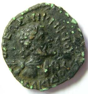 Indo-Greeks antialcidas copper 7.88g