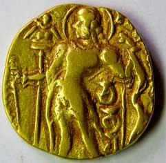 Guptas chandragupta 2 gold dinar 7.87g