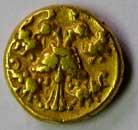 Vijayanagar Empire achyuta raya gold ½ pagoda