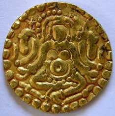 Gahadavalas of kanauj $ kashi govinda chandra base gold