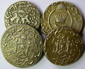 AWADH,Nasir-ud-din haidar shah silver rupees