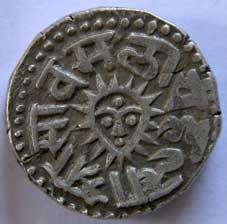 INDORE,Tukoji rao 2 silver rupee