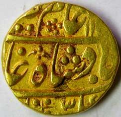 JAIPUR,Mughal issues gold mohur
