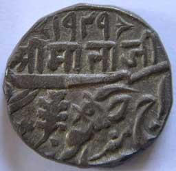 JODHPUR,Umaid singh silver rupee