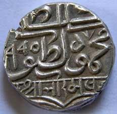 KUTCH,Bharmalji 1 silver ½ rupee