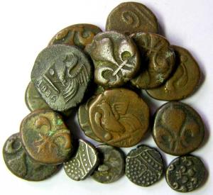 INDO-FRENCH,Pondicherry fanon silver