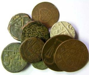 EIC,Bombay Presidency,copper(8) silver (1)