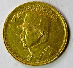 Iran gold 4.06g ½ pahelvi