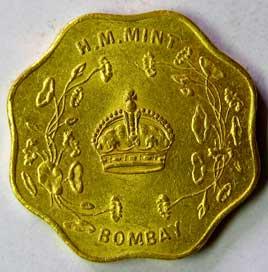 Bombay mint weight gold 1 tola