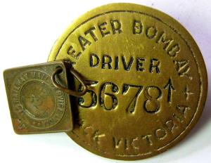 Token $ badge copper $ brass