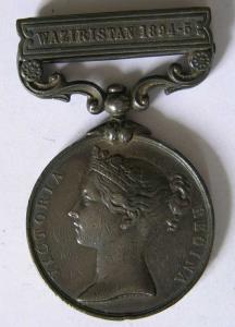 India general service medal waziristan 1894-5