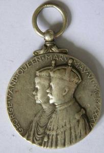 Jubilee medal 1935 of george 5 silver