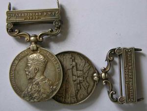 India general service medal silver