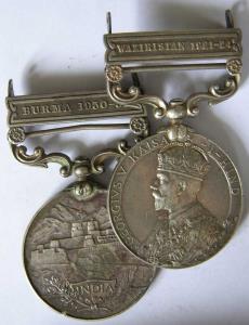 India general service medal silver