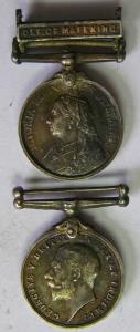 Miniature medals silver