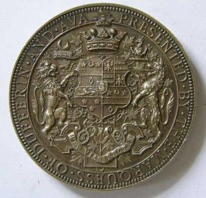 Viceroy medal 1893 silver