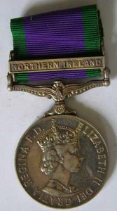 Campaign service medal silver