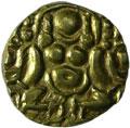 Chandellas of khajuraho sallakshana varman base gold 1.07g