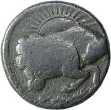 MUGHALS,Jahangir silver zodiac rupee