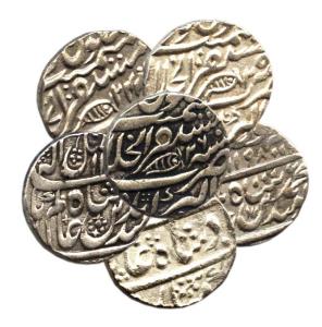 MARATHAS,Akbarabad mint silver rupee