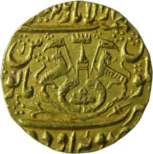 AWADH,Ghazi-ud-din haidar shah gold ashrafi