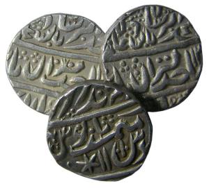 BHARATPUR,Bharatpur mint silver rupee