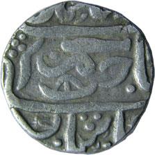 GWALIOR,Daulat rao silver rupee