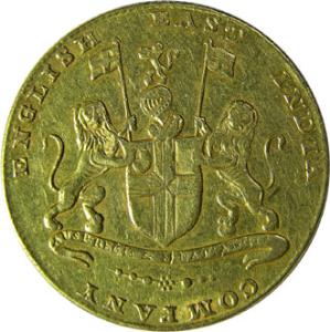 EIC,Madras Presidency,gold mohur