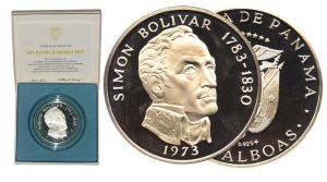 Panama silver 20 balboas