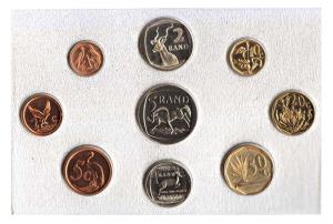 Soth africa UNCset of 9 coins