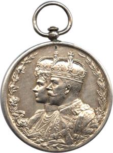 Delhi darbar silver george 5