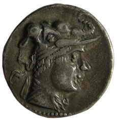 Indo-Greeks demetrius silver drachm 2.99g