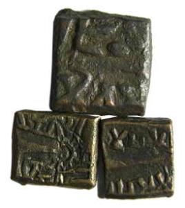 Ancient coins of erach region copper (3)ishvaramitra 2.84g