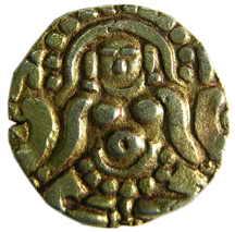 Kalachuris of tripuri gangeya deva gold