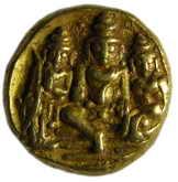 Vijayanagara tirumalraya gold ½ pagoda