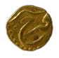 MUGHALS,Farrukhsiyar gold fanam