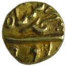 MUGHALS,Muhammad shah gold 1.6 ½ pagoda