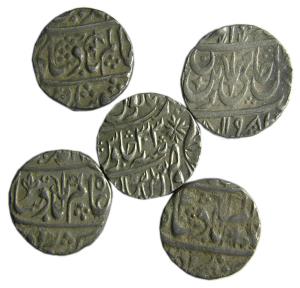 MARATHAS,Three mints of marathas silver rupees