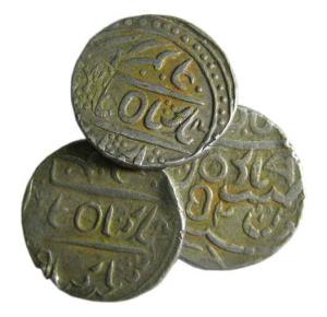 BIKANER,Ratan singh silver rupee