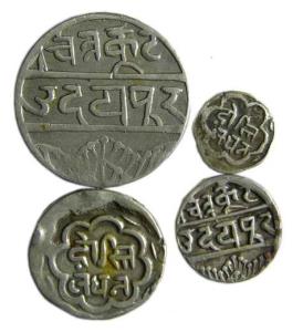 MEWAD,Swarupshahi series silver rupee